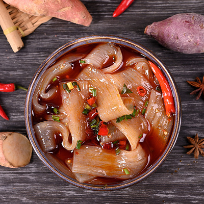 【158g*5袋】薯云香火锅味宽粉红薯粉