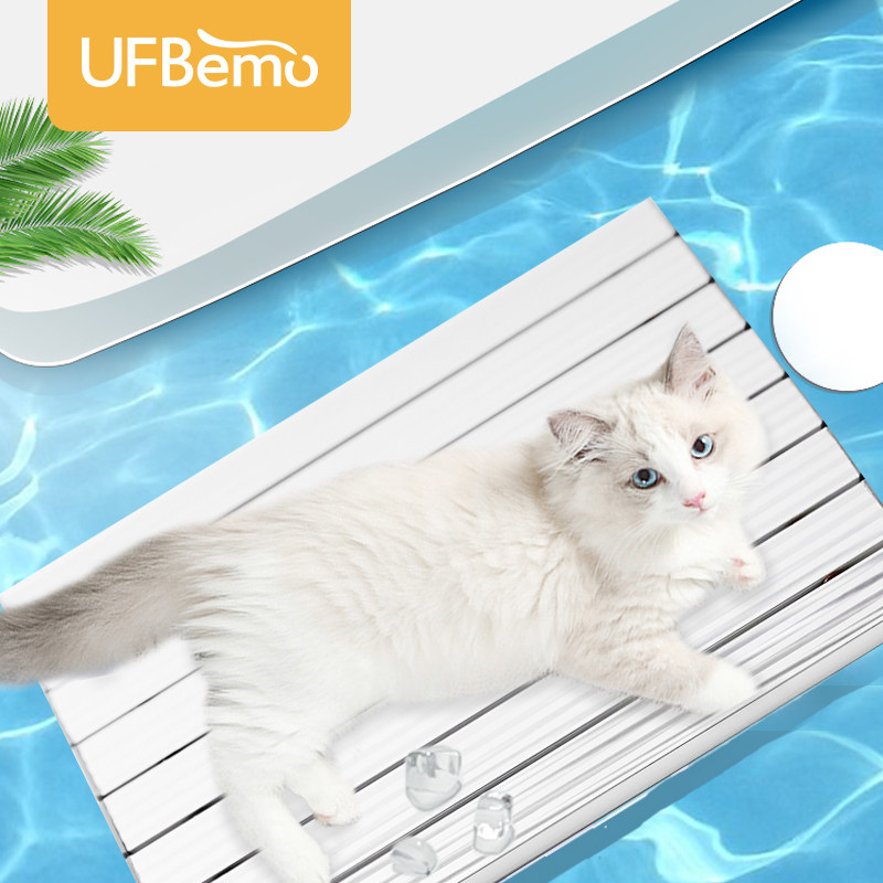 UFBemo Pet Dog Dog Sandmat Ice Mat Cat Rabbit Dragon Cat Hamster Hamster Sleep-Heatstroke Summer Cooling Ice Nest Cushion