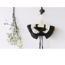 Baby saliva towel cotton waterproof Korean borny bib thin 360 degree rotatable newborn baby