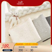 Korean borny cotton quilted baby sheets handmade for newborns with breathable good texture and soft texture