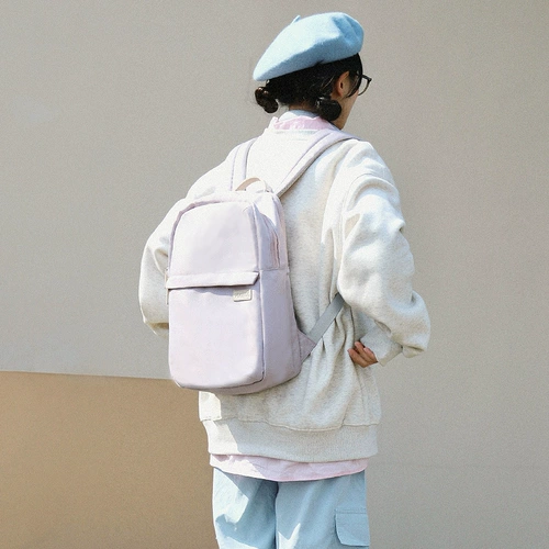 Модный вместительный и большой школьный рюкзак, простой и элегантный дизайн