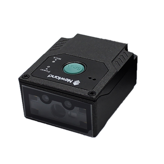 新大陆FM430SR/EX固定式条码扫描器PCB主板CPU芯片雕刻细小二维码远距离高精度扫码头EIO触发PLC网口读码模块