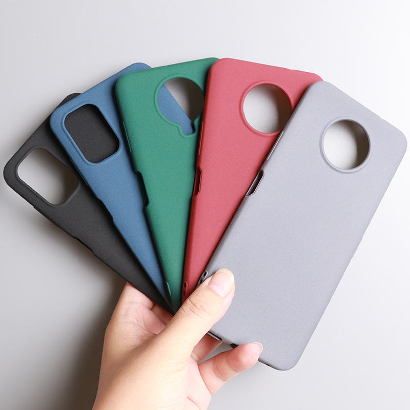 Suitable for Nokia G50 Phone Case, G21 Matte Anti-Sweat and Anti-Fingerprint, G20 Soft Silicone Case, G11/G10 New Model for Men and Women, Trendy Couple Simple Protective Case