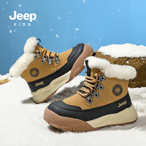 Jeep, детские ботинки для мальчиков, демисезонные короткие сапоги, утепленные туфли