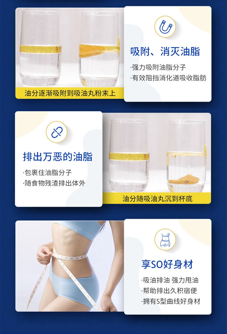 日本进口 Metabolic Chitosan After Diet 吃货的福音 吸油丸 300mg*180粒 双重优惠折后￥88包邮包税