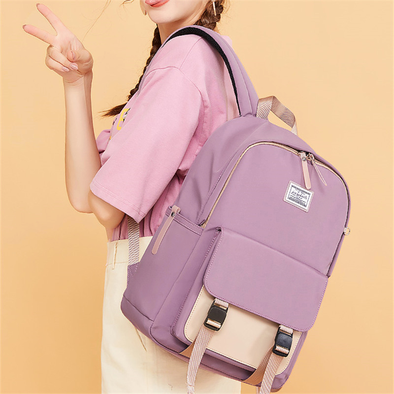 Large-capacity light girl Double shoulder bag Girls 45 4 1 6 3 to 6 Year with junior high school students