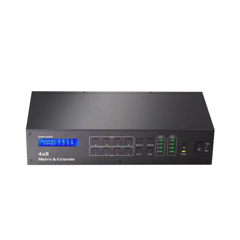 Element Smart Home High-definition Home 4X8 Film Matrix HDMI Matrix Infrared Overpass Network Route Extension