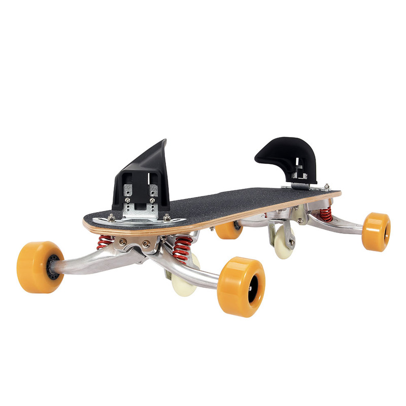 Geele Land Snowboard Skateboard for Boys and Girls, Simulated Skiing Practice Board, Land-Based Simulated Snowboarding Tool