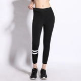 Летний спортивный комплект, утягивающий пояс на талию для похудения для йоги, штаны, высокая талия