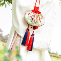 Shu brocade sachet Chinese style sachet pendant Hanfu accessories carry ancient style Chinese medicine sachet hand embroidery Shu embroidery