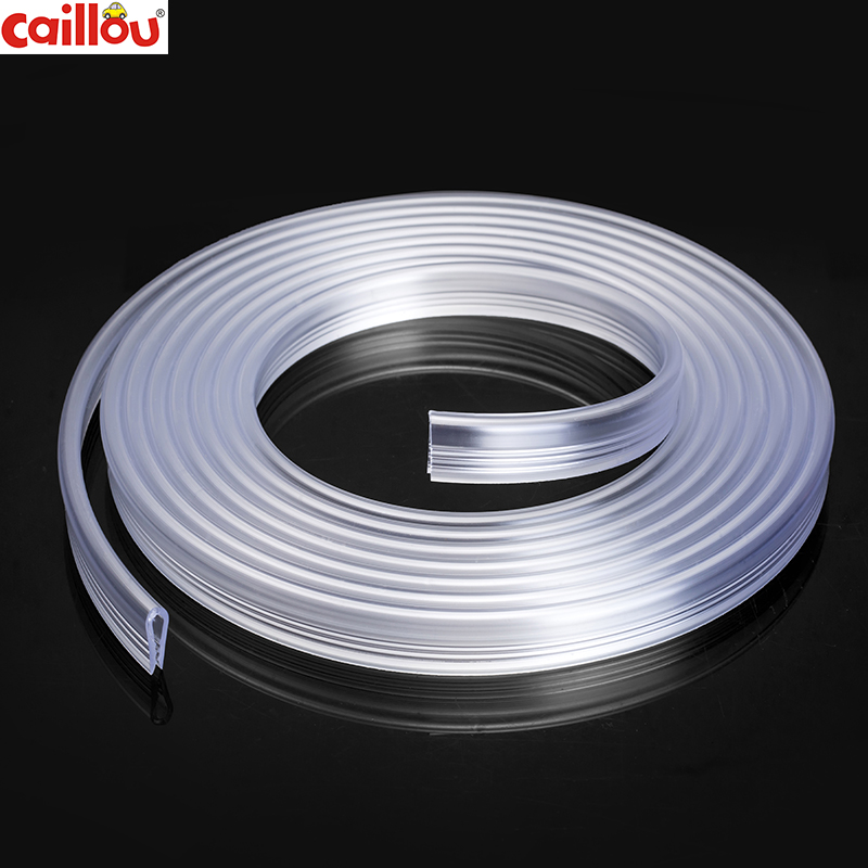 Door anti-collision strip car edge protection strip paste-free hood tail box cover protective transparent strip