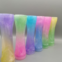 Crystal Clay Transparent Green Magic Water Gold Clay Children Fairy Macaron Teenage Girl 9 years 5 dollars less than 36 color Cant eat Clay Big Box Historic Lime Bubble Decompress