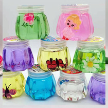 Crown foaming rubber Net Red Girl heart dream colored clay childrens toy fake water decompression mud contains simulation flower butterfly cute cartoon little character Crystal mud pumpkin