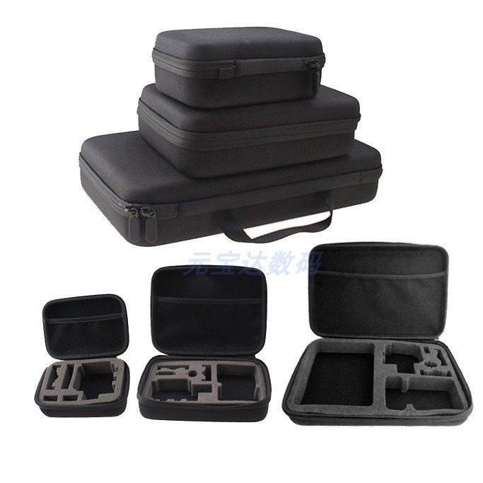 Suitable for sports camera camera SJCAM small ant GoPro accessories storage bag storage box portable camera bag