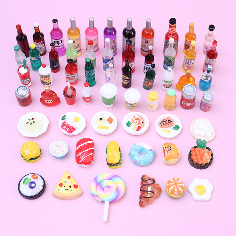 Japanese miniature miniature food play supermarket blind bag small food model small items exquisite scene furniture ornaments
