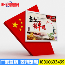 Manufacturers supply double-sided luminous solar LED advertising light box outdoor stainless steel rolling advertising light box customization