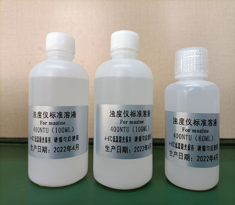 色度标准液铂钴色度液黑曾500PCU标准物质污水浊度浊度标液400NTU