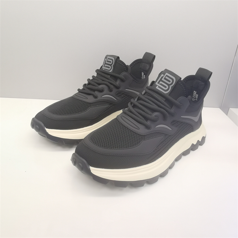 Flyknit Men's Mesh Shoes 2026 Summer Model Comfortable Breathable Sports Casual Shoes Shock-Absorbing Lightweight Jogging Shoes Single Shoes