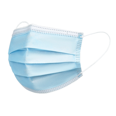 医用口罩三层熔喷透气成人100只