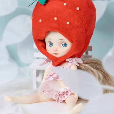 taobao agent [Spot] PIPITOM Pipitom Sugar Gel Doll Strawberry Music Festival Celebrity Lama Puppet Girl Gift