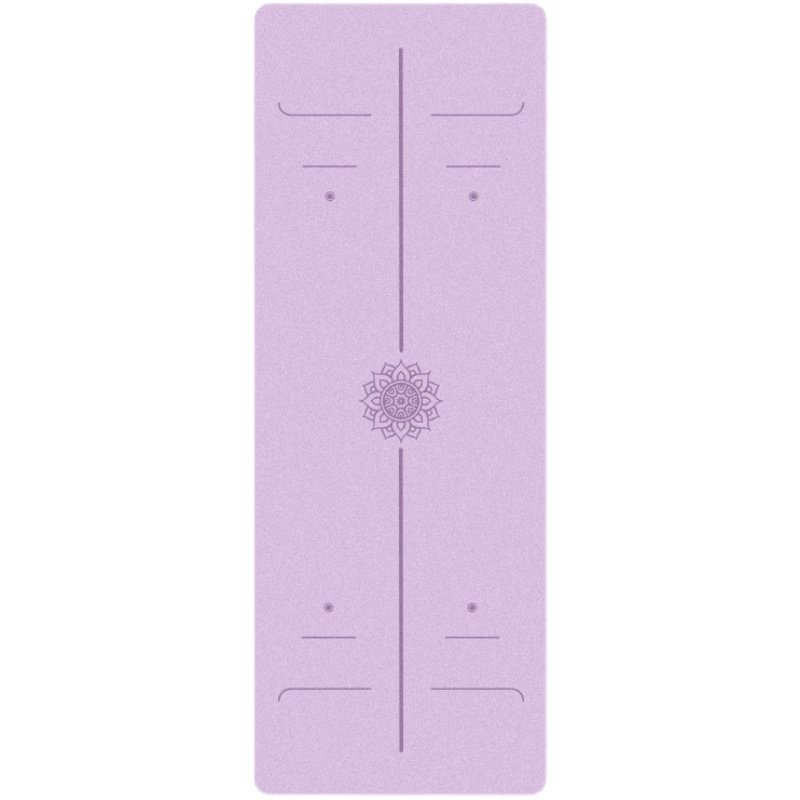 Upgrade the new generation of wear resistant PU natural rubber anti - slip sweaty - suction yoga mat customization