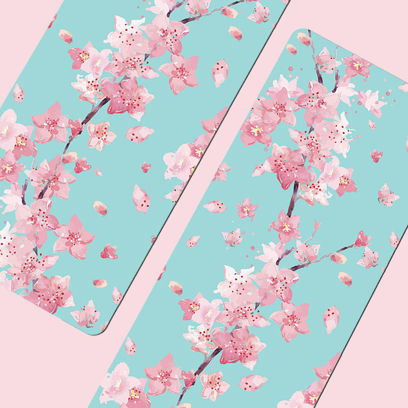 PU Natural Rubber Professional Anti-Skating Fairy Touhao Yoga Mat Printing Girls Household Dance Fitness Mat