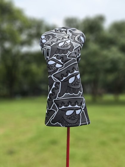 King新款高尔夫球杆套保护套1号木杆套golf推杆套杆头套球杆帽套