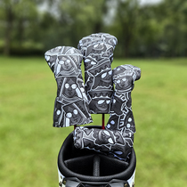 King new golf club cover protective cover driver cover golf putter cover head cover club cap cover