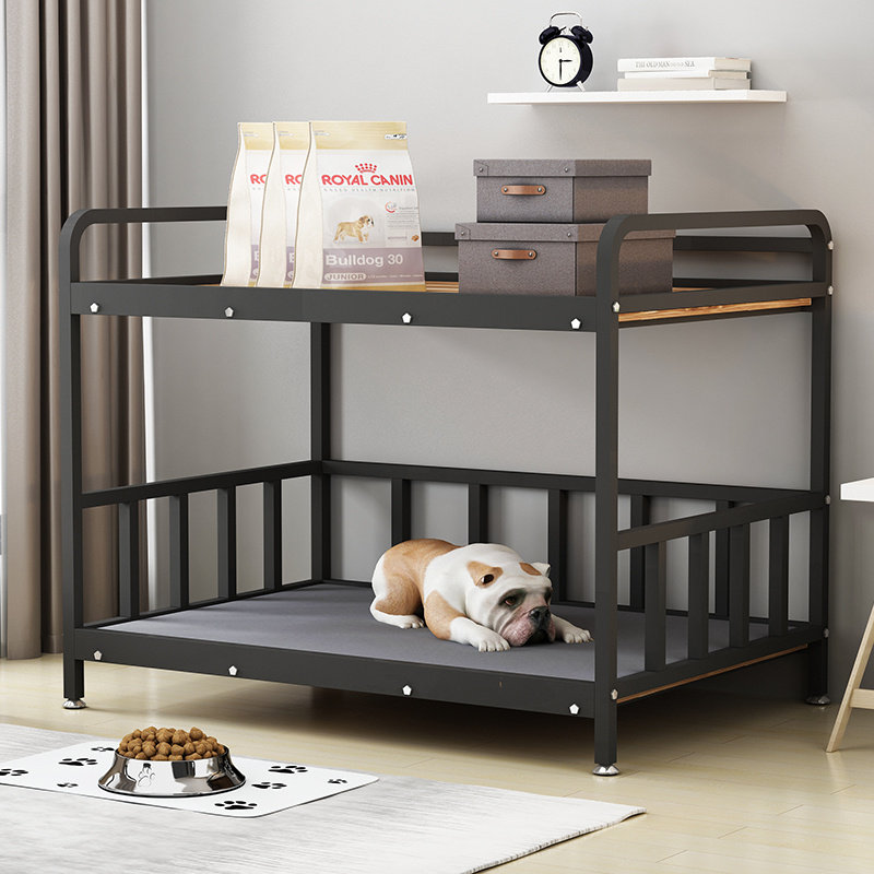 Dog Bed Iron Art Large Dog Midsize Dog Kennel Pet Gold pooch Iron Bed Damp bed damp bed frame Labrador