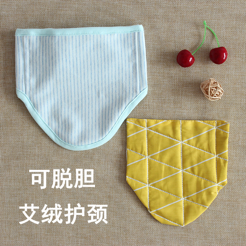 Men's and women's cervical spine protection pure moxa velvet warm life network pure cotton neck sleeve home neck to prevent cold nap thin section