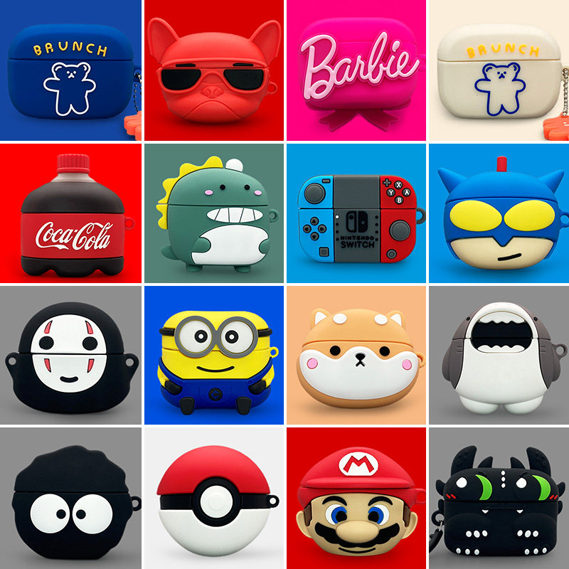 Comber tws1 protective sleeve TWS1 Pro true wireless Bluetooth headphone sleeve EDIFIER silicone softshell Classic version charging case w3 no-heart joint to-u cartoon A1 headphone shell