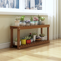 Flower Shelf Multilayer Interior Office Solid Wood Multimeat Living-room Balcony Floating Window Terrace Basin for home Desktop shelving
