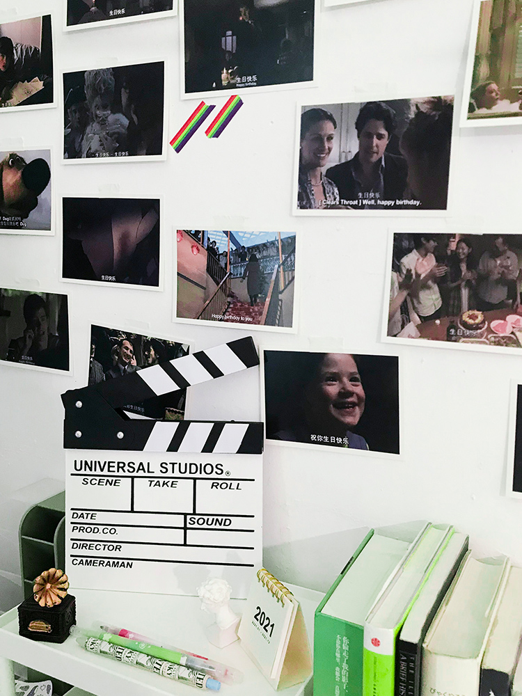 Movie lines Happy birthday I love you Mingxin cards Simple literary confession send boyfriend and girlfriend 52 greeting cards