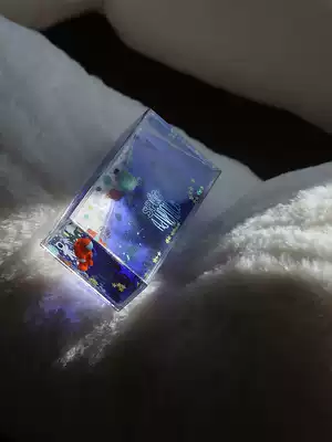 Astronaut quicksand small ornaments bookcase desktop floating liquid astronaut creative decoration healing decompression gift