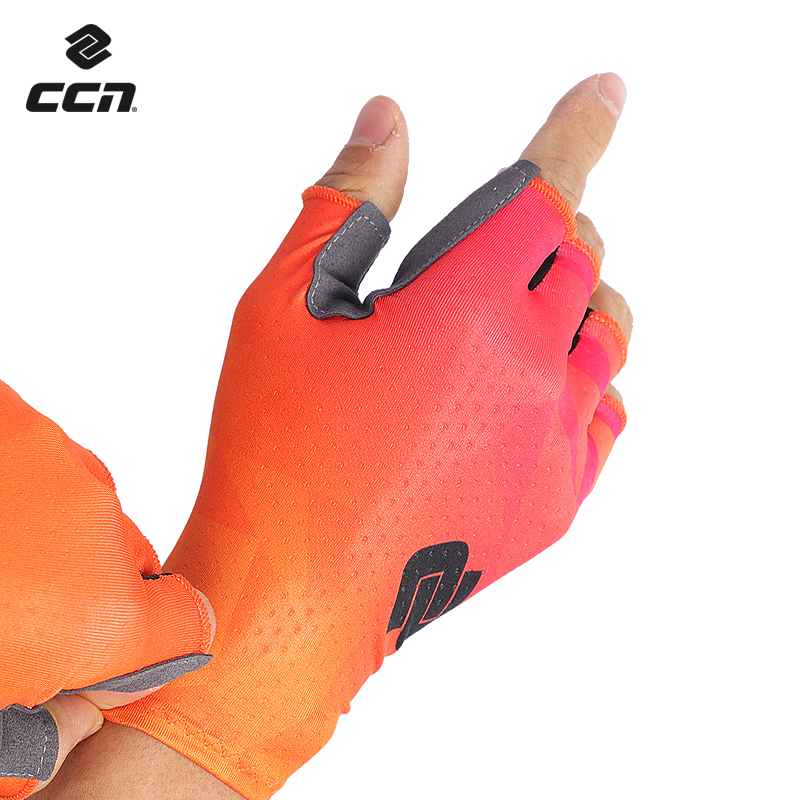 CCN - New wear - resistant and shock - resistant bicycle gloves semifinger on the road Nova and women in the mountain