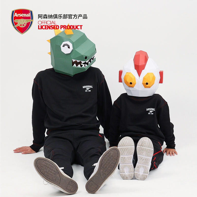 Arsenal Arsenal Arsenal flagship store official official round neck parent-child cotton T autumn and winter