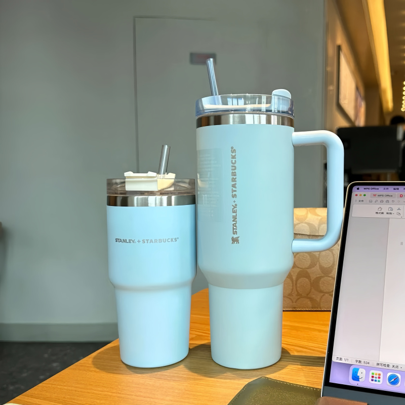 Brand New Original Starbucks Cup. Stanley X Starbucks Collaboration Straw Cup - 591ml Brand New Original Starbucks Cup. Stanley X Starbucks Collaboration Straw Cup - 591ml