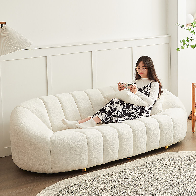 Bedroom Sloth small sofa Nordic modern minimalist small family Type designer net red Double trio Living room light and luxurious sofa