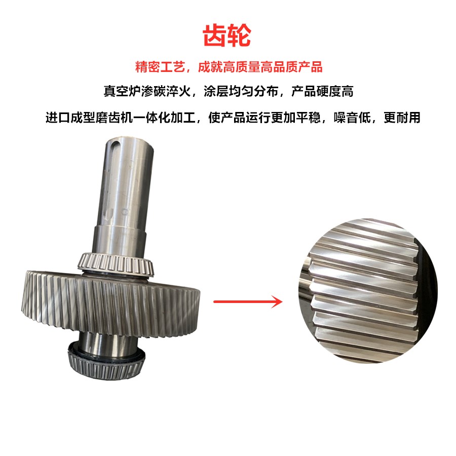 Skew Gear Hard Tooth Surface Reducer Accessories Large Full Spiral Umbrella Cone Turbo Worm straight connected motor