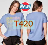 ZW Spot Zunwu Fitness Yoga Casual Sportswear Top Top Commer Comfort футболка 420 033 163