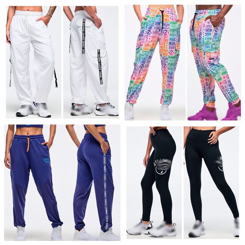 Zw In-Stock Fitness Wear Samba Dance Loose Pants Quick-Dry Pants Casual Sports Pants 825 878 081 628 626