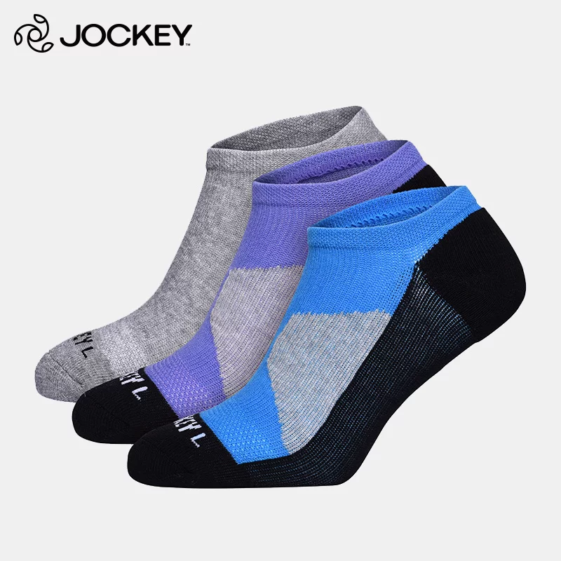 6 пар носков JOCKEY Jukeyi мужские носки лодочные удобные дышащие впитывающие влагу хлопковые носки спортивного тонкого стиля лето