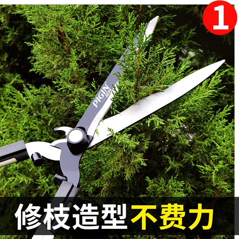 Gardening trim lawn flowers grass branches hedge shears greening tools home coarse branches garden fruit trees large scissors powerful