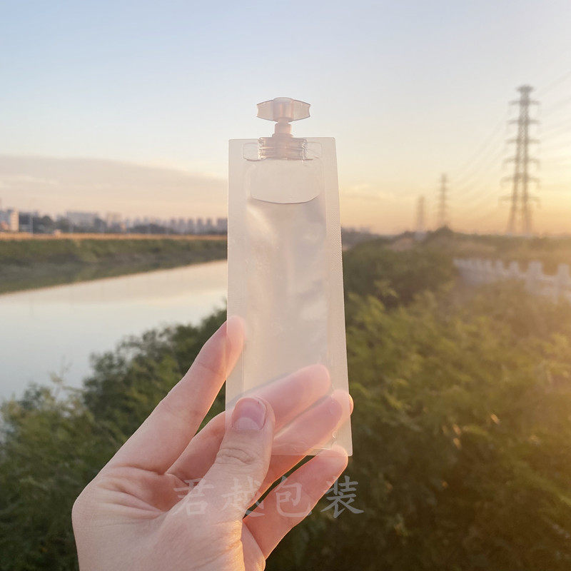 Подарочный пакет 包邮一次性乳液体分装袋可登机旅行精华液小样试用装包装包材袋子