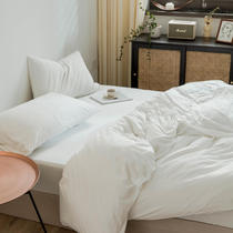 Hotel Folk Hangover White Bed Four Pieces 100 Pure Cotton Full Cotton Quilts Lins Nordic Bed Gasawara Guesthouse 4