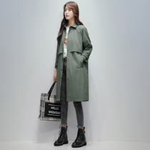 Ji Poetry Philosophy Windcoat Jacket Woman 2022 Spring Autumn New small sub-tooling Inn Wind Fashion Temperament Long style