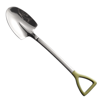 Qiu helan jiang dessert spoon iron and alchemy spoon arsenal shovel