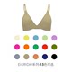 TWOPIECE quick-drying underwear French triangle cup breathable underwear for women without steel rings small breast push-up comfortable bra