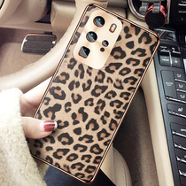 Suitable for Huawei p40pro mobile phone shell ultra-thin BAO WENp40 ten genuine leather female section 5g protective sleeve curved screen pro limited edition por lens full package anti-fall housing p4o