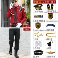 Брюки с длинными рукавами+1 звезда 2 бар+большие блоки -12